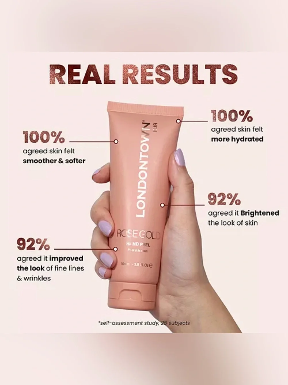Londontown Rose Gold Hand Peel 104 ml/3.5 fl oz
